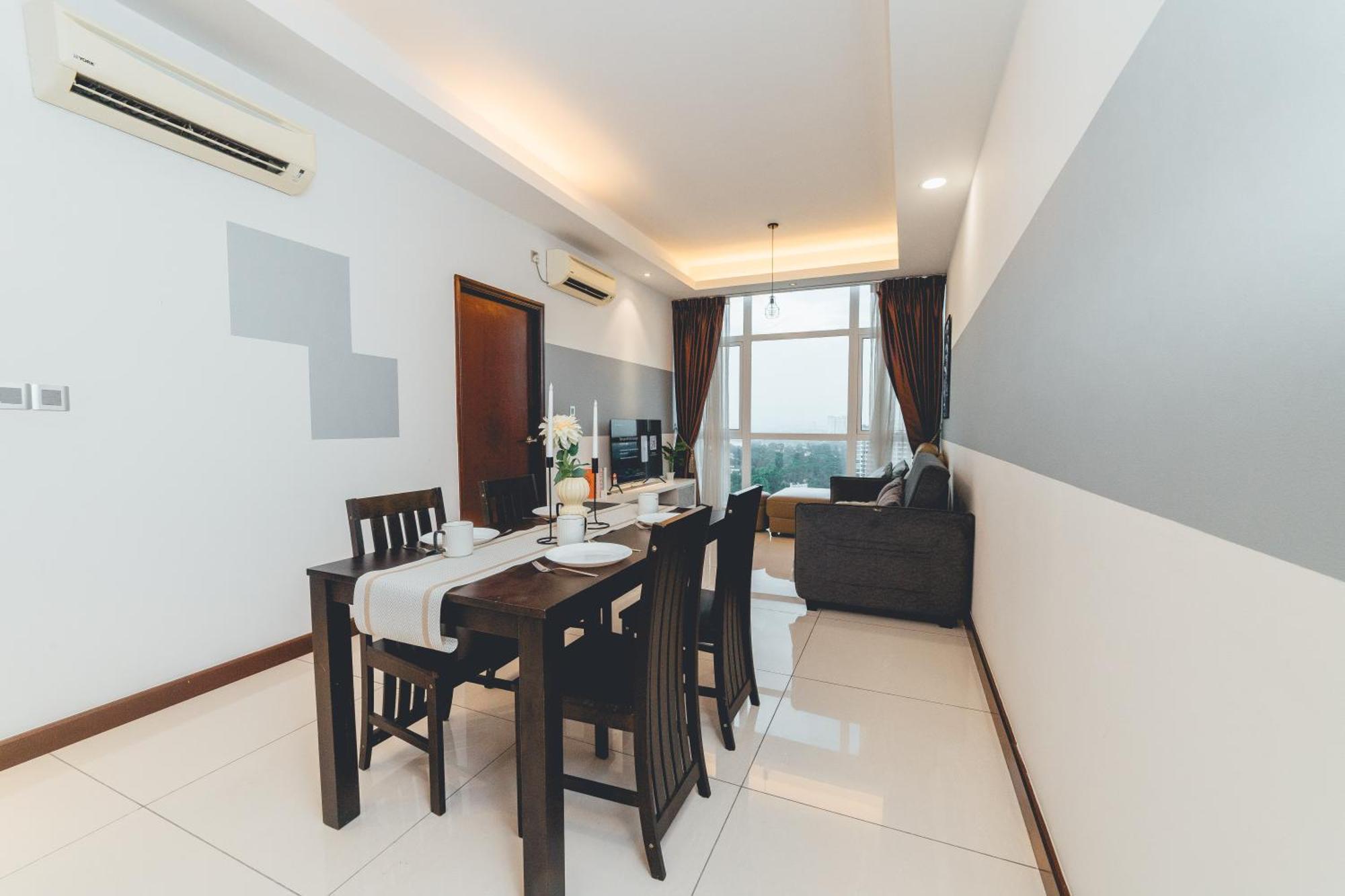 Paragon Residence 2Br4Pax Sleek Stay Nr Ciq Midvalley By Our Stay Johor Bahru Kültér fotó